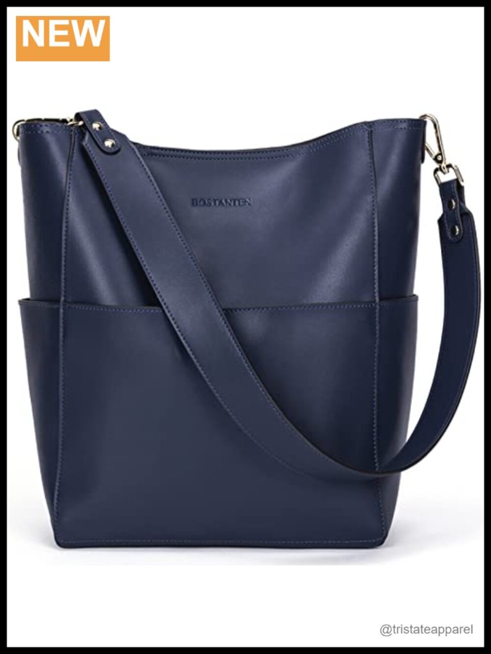 Leather Tote Handbag Bucket Bag Designer Shoulder Purse